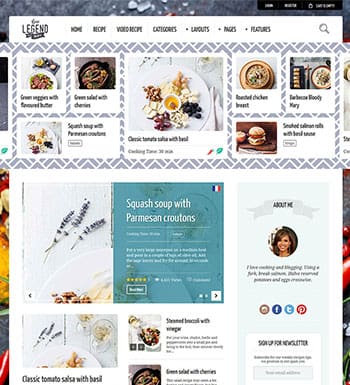 Neptune un theme wordpress pour site web de recettes de cuisine blogpascher 6 » BlogPasCher Neptune un theme wordpress pour site web de recettes de cuisine blogpascher 6