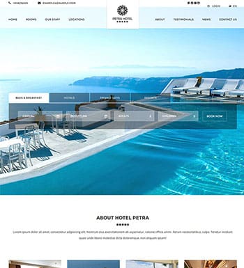Petra un theme wordpress pour site web dhotel blogpascher 6 » BlogPasCher Petra un theme wordpress pour site web dhotel blogpascher 6