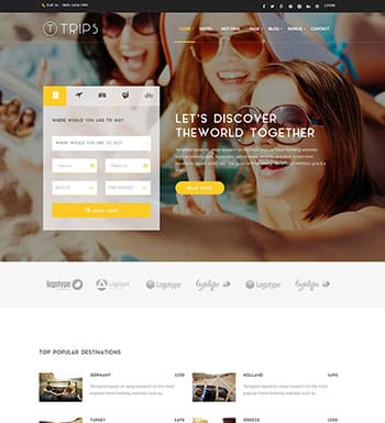 Trips un theme wordpress pour site web dagence de voyage blogpascher 6 » BlogPasCher Trips un theme wordpress pour site web dagence de voyage blogpascher 6