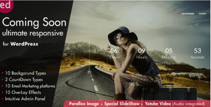 Coming soon countdown responsive wordpress plugin Coming soon countdown responsive wordpress plugin