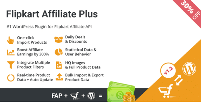 Flipkart affiliate plus plugins wordpress affiliation gagner argent blog site web