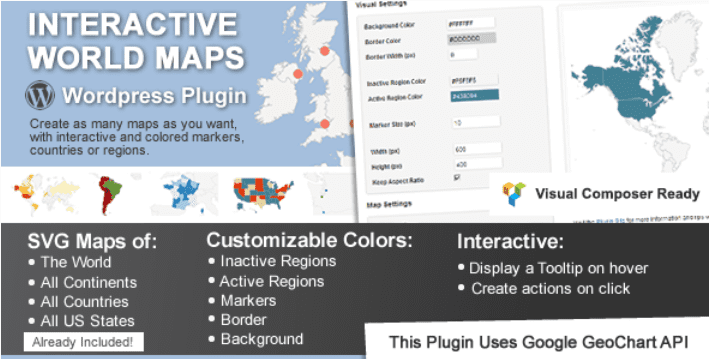 Interactive world maps Interactive world maps