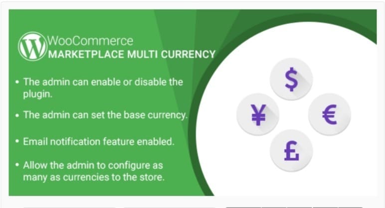 Marketplace multi currency plugin for woocommerce convertir les devises - Marketplace multi currency plugin for woocommerce