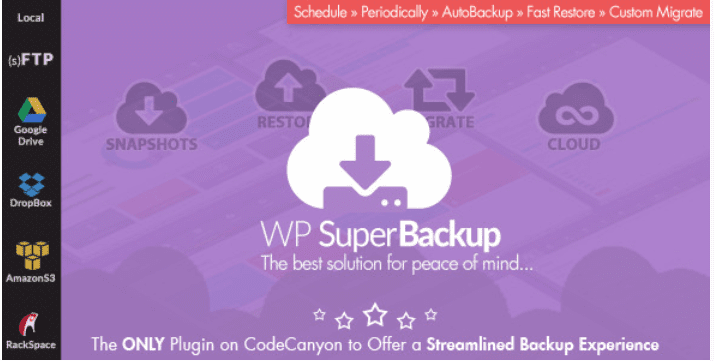 Super backup clone migrate for wordpress