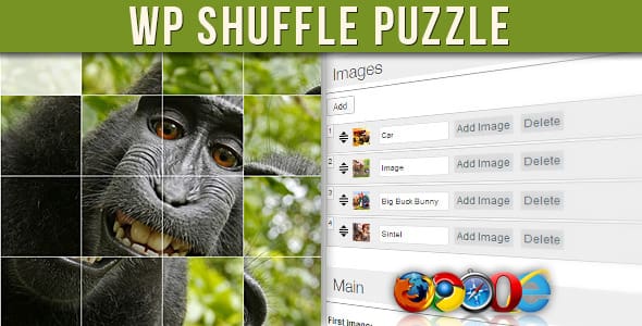 Wp shuffle puzzle WP Shuffle Puzzle - meilleurs plugins WordPress de jeux vidéo