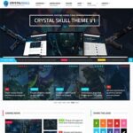 Crystalskull un theme wordpress pour jeux video blogpascher 6