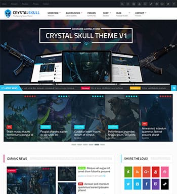 Crystalskull un theme wordpress pour jeux video blogpascher 6 » BlogPasCher Crystalskull un theme wordpress pour jeux video blogpascher 6