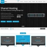 Megahost un theme wordpress pour creer un site web dhebergement blogpascher 6