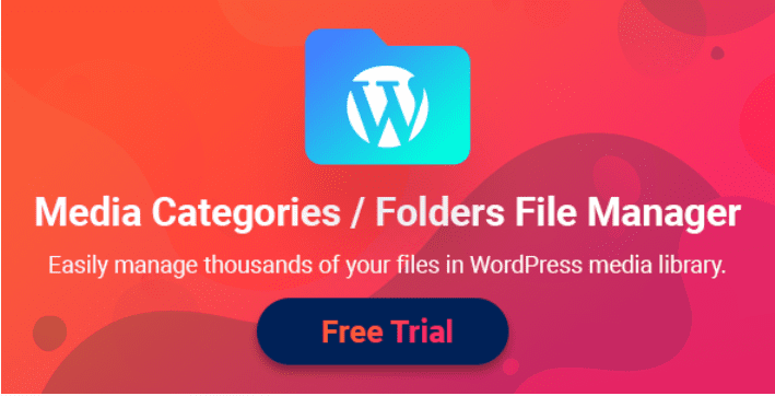 Filebird media categories folders file manager for wordpress