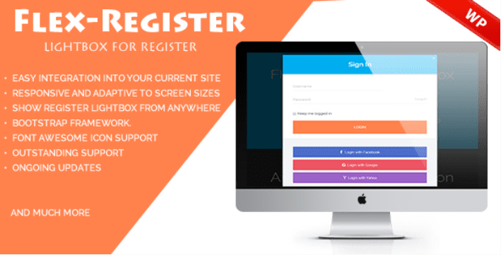 Flex register bootstrap 3 lightbox for register wordpress Flex register bootstrap 3 lightbox for register wordpress