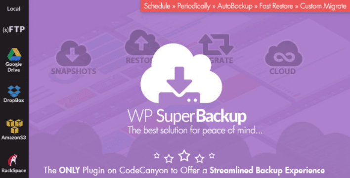 Super Backup Clone Migrate for WordPress