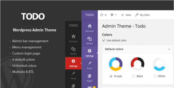 Todo wordpress admin theme login page Todo wordpress admin theme login page