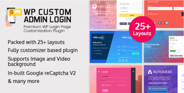 Wp custom admin login wordpress plugin to make a customized admin login page Wp custom admin login wordpress plugin to make a customized admin login page