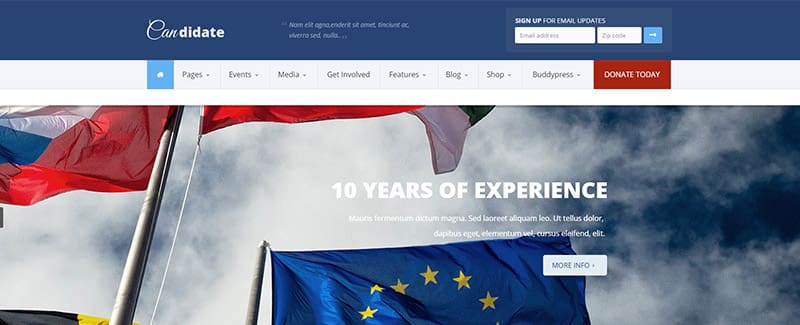 Candidate themes wordpress site web parlementaire politique blogpascher Candidate themes wordpress site web parlementaire politique blogpascher