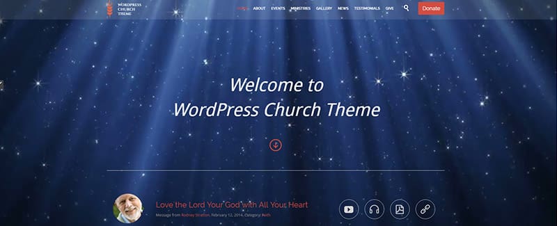 Church and events themes wordpress site internet eglise blogpascher Church and events themes wordpress site internet eglise blogpascher