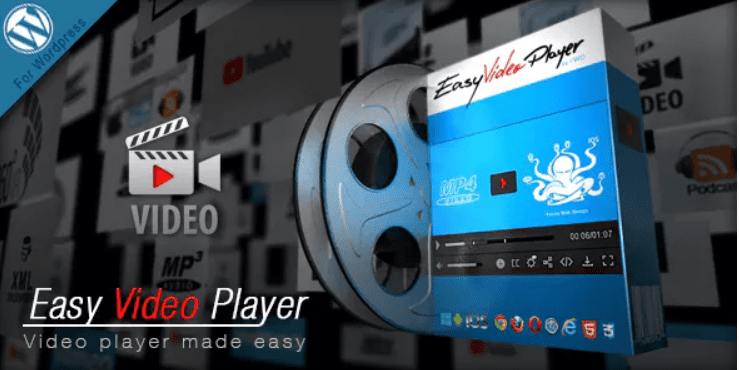 meilleurs plugins WordPress - Easy video player