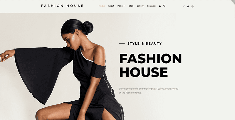 Fashion house theme wordpress creer site web pret a porter boutique en ligne Fashion house theme wordpress creer site web pret a porter boutique en ligne