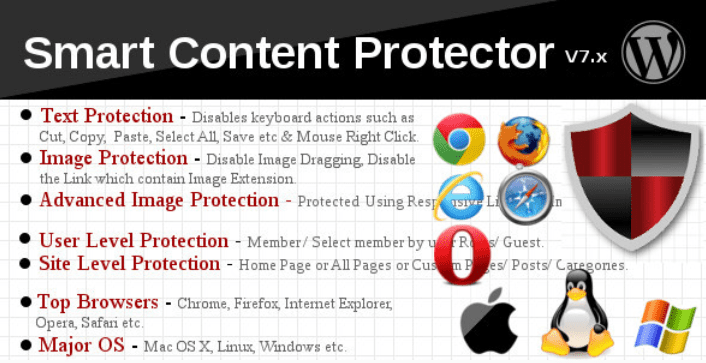 Smart content protector pro wp copy protection