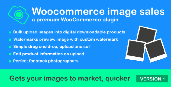 Woocommerce image sales