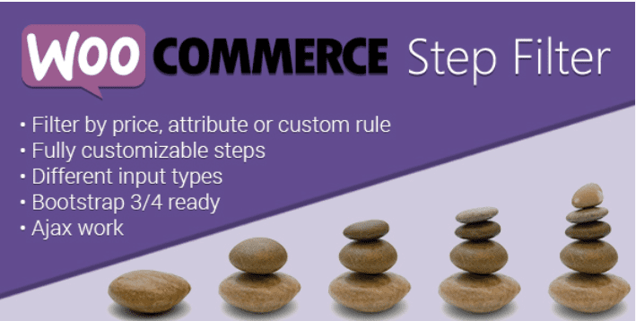 Woocommerce step filter Woocommerce step filter