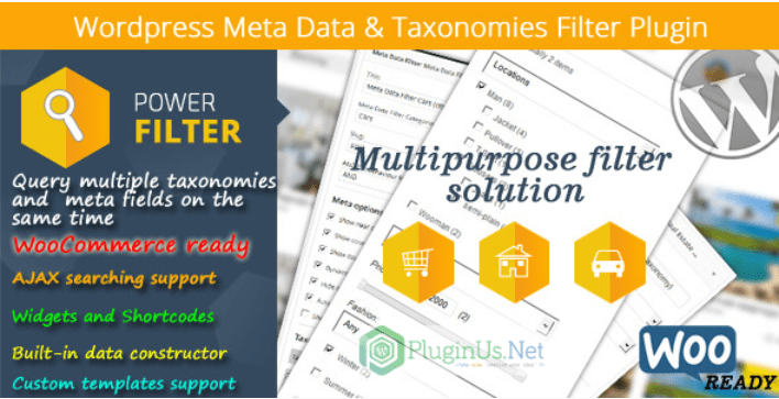 Wordpress meta data taxonomies filter meilleurs plugins WooCommerce - WordPress meta data taxonomies filter
