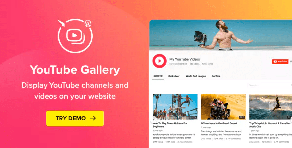 Youtube plugin – wordpress youtube gallery Youtube plugin – wordpress youtube gallery