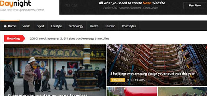 daynight-magazine-10-themes-wordpress-magazine-blogpascher