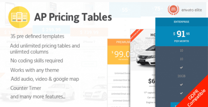 Ap pricing tables responsive pricing table builder plugin for wordpress plugins WordPress de grilles de prix - Ap pricing tables responsive pricing table builder plugin for wordpress