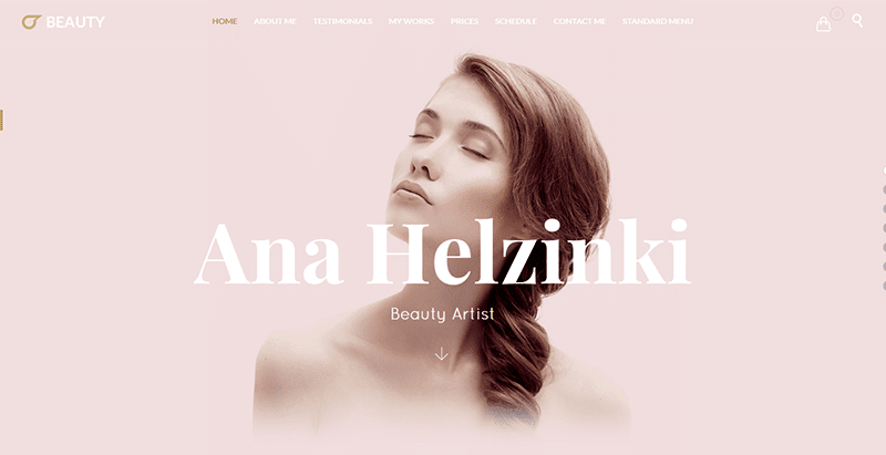 Hair beauty barber themes wordpress site web coiffeur