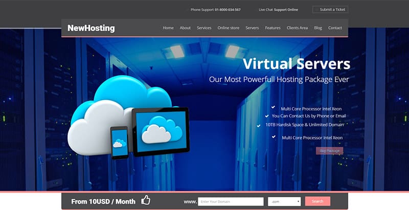 قالب استضافة ووردبريس جديد باللغة الفرنسية 1 جديد المضيف موضوع-ورد-ين-الفرنسية