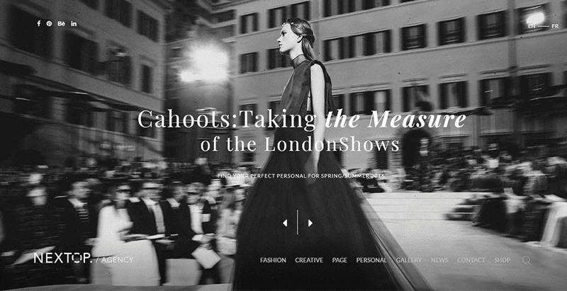 Nextop themes wordpress creer site internet top models