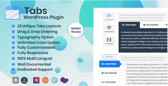 Tabs wordpress plugin Tabs wordpress plugin
