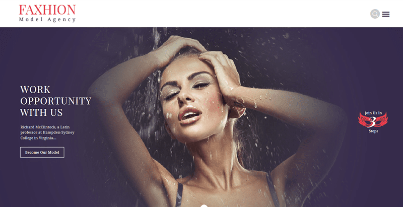 Faxhion themes wordpress creer site internet top models