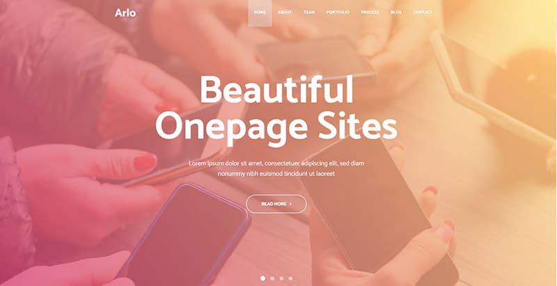 مواضيع Arlo WordPress لإنشاء مواقع الويب وتطبيقات الجوال arlo-مواضيع-ورد-إنشاء موقع على شبكة الانترنت المتنقلة التطبيقات