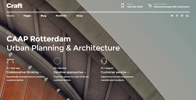 Craft themes wordpress creer site internet agence decoration interieure architecture craft-themes-wordpress-creer-site-internet-agence-decoration-interieure-architecture