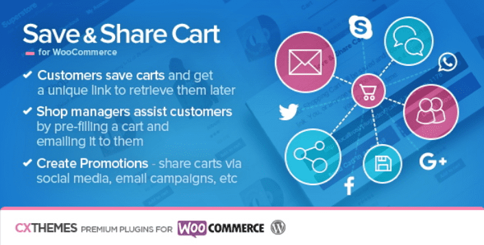 Save share cart for woocommerce Save share cart for woocommerce