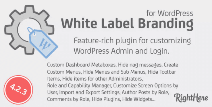White Label Branding for WordPress plugin WordPress White Label Branding for WordPress plugin WordPress