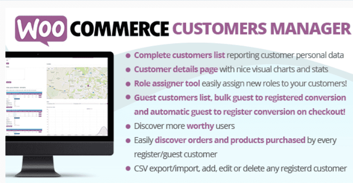 Woocommerce customers manager booster vos ventes - Woocommerce customers manager