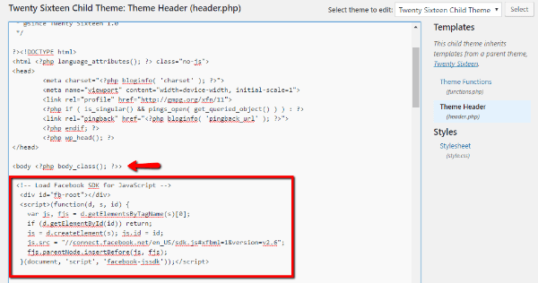 إضافة رمز من بين-رأس كميت موضوع