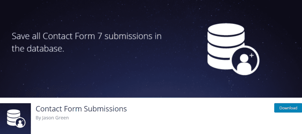 Extensions contact form submissions