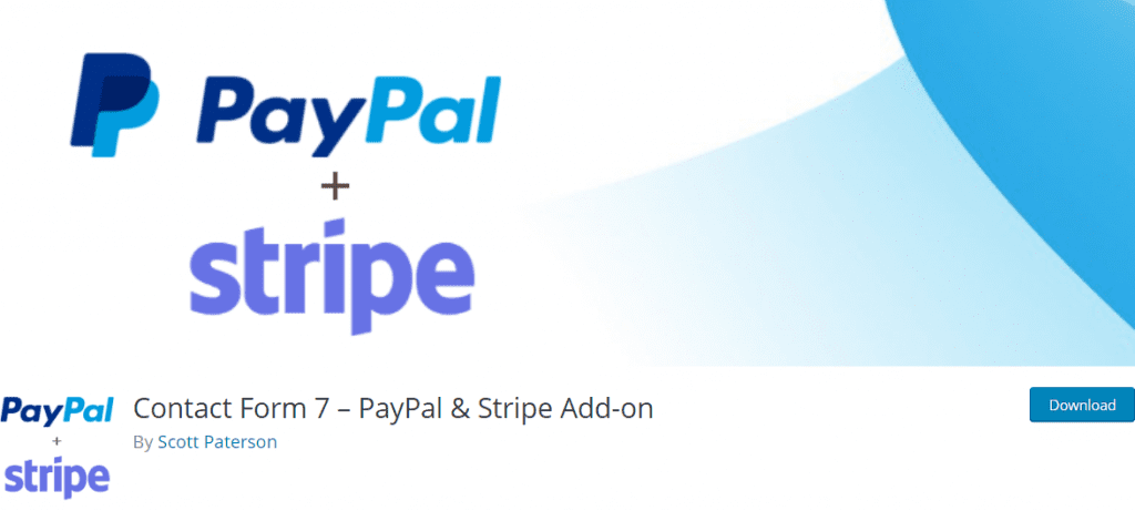 Extensions contact form 7 paypal stripe