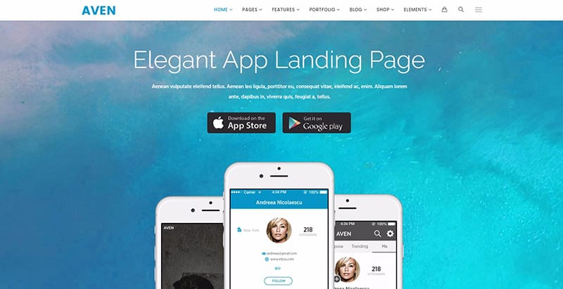 aven-10-themes-wordpress-creer-site-web-app-mobile-logiciel