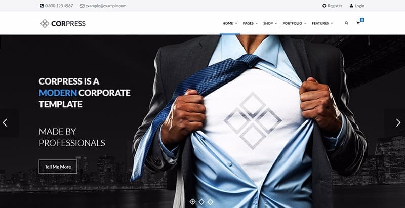 Corpress themes wordpress creer site web cabinet consulting 1 Corpress themes wordpress creer site web cabinet consulting 1