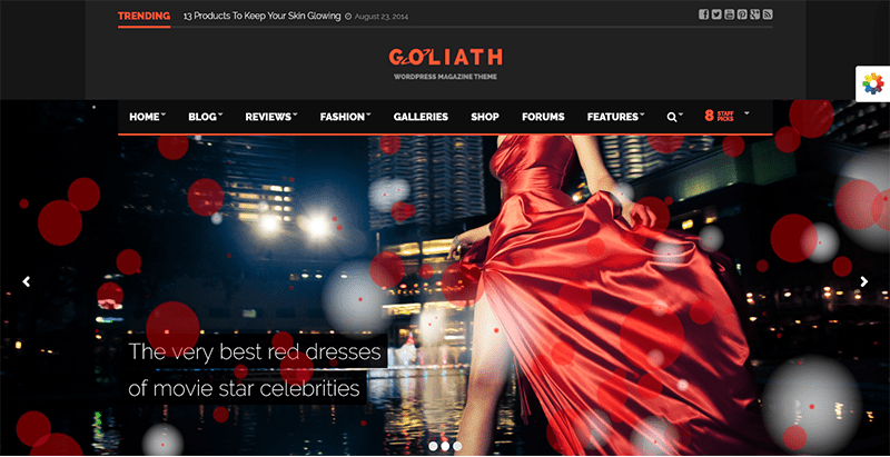 Goliath fashion responsive magazine Goliath fashion responsive magazine