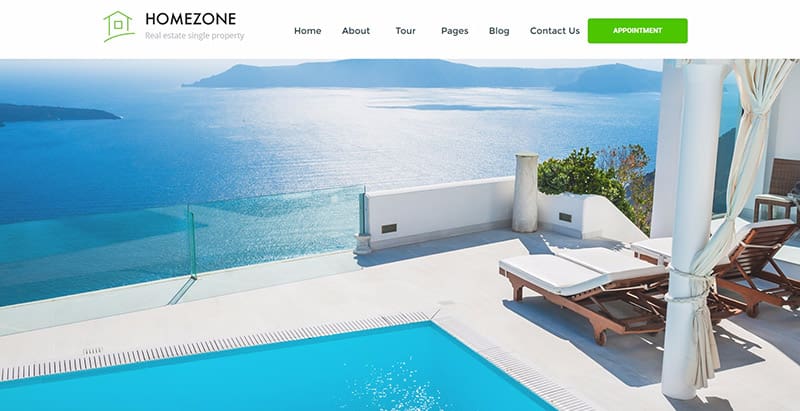 Homezone themes wordpress создать сайт распродажа дома Homezone themes wordpress создать сайт распродажа дома