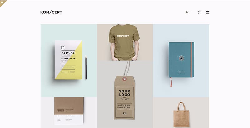 Koncept themes wordpress creer site web designer