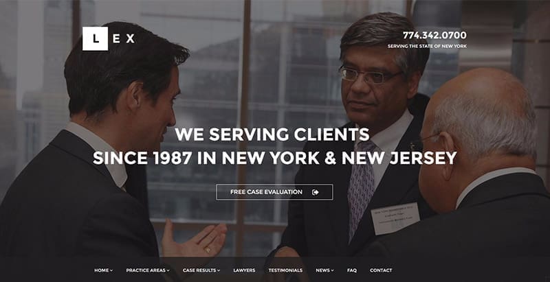 Lex themes wordpress creer site web avocat Lex themes wordpress creer site web avocat