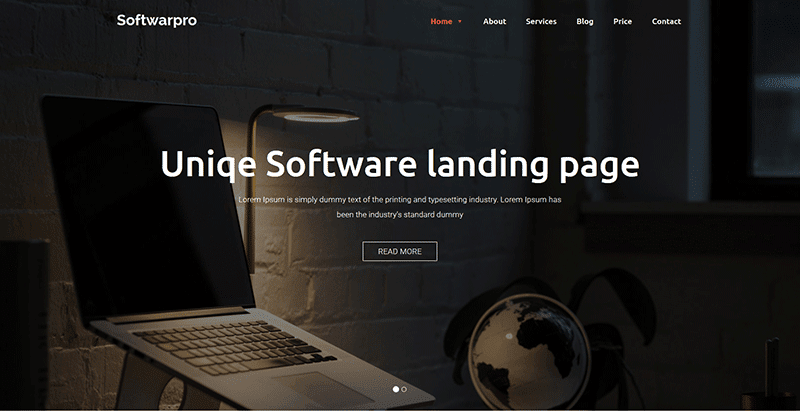 Softwarepro themes wordpress site web entreprises technologiques