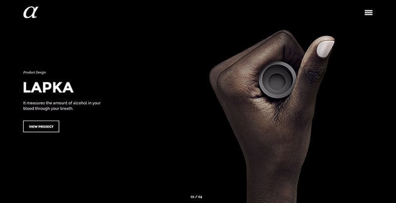 Alpha themes wordpress creer site web portfolio mode