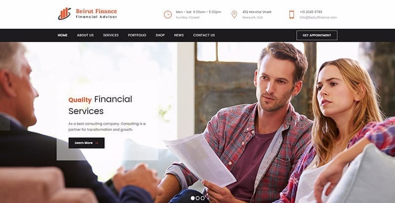 Beirut themes wordpress creer site web entreprise agence cabinet Beirut themes wordpress creer site web entreprise agence cabinet